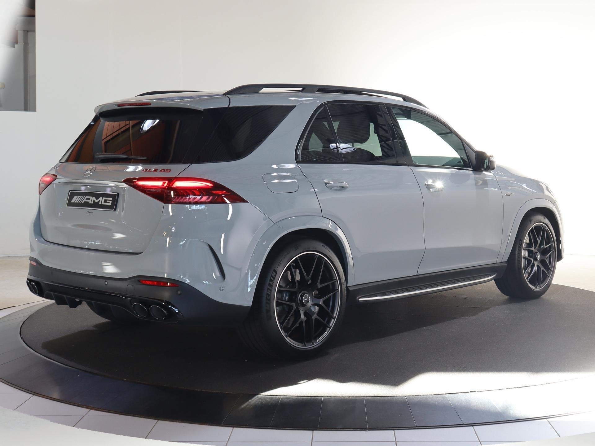Mercedes-Benz GLE-klasse AMG 53 Hybrid 4MATIC+ | Alpin grau, Auto's, Dealer onderhouden, Gebruikt, GLE, Bedrijf