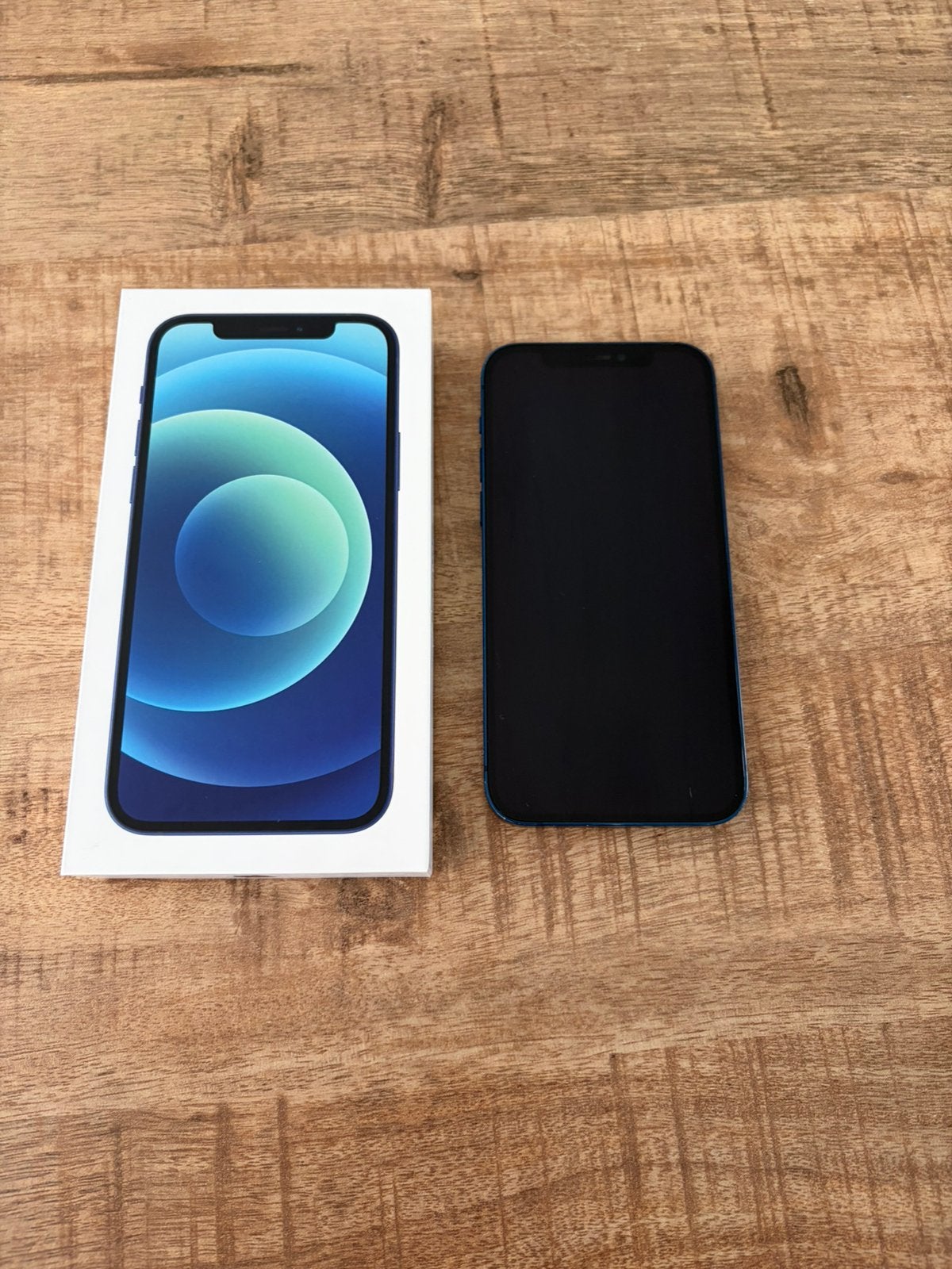 Iphone 12 64GB blauw, Telecommunicatie, Mobiele telefoons | Apple iPhone, Ophalen, Gebruikt, 75 %, IPhone 12