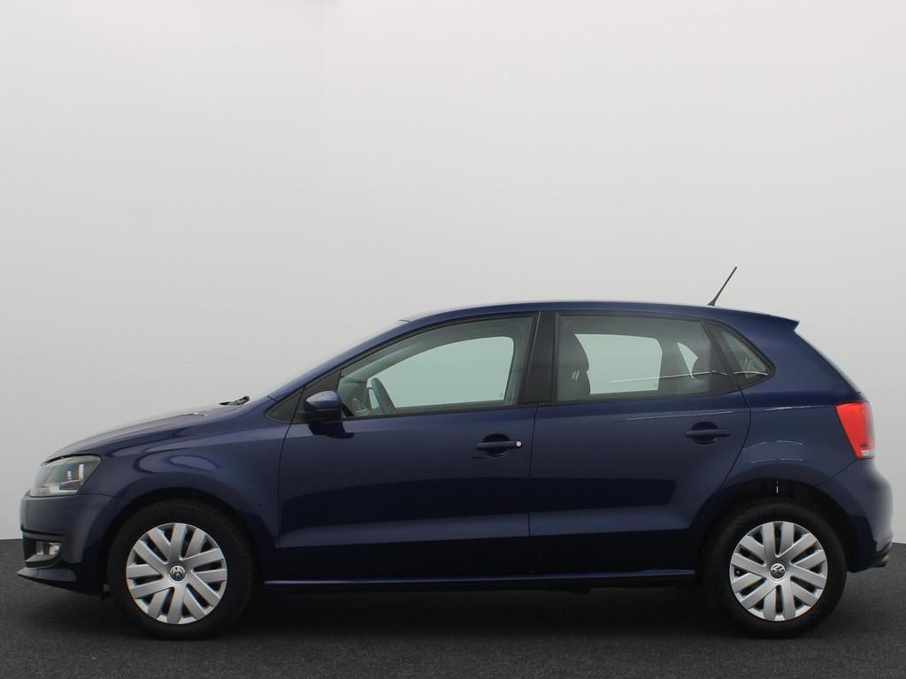 Volkswagen Polo 1.2 TSI Comfortline 105PK / AIRCO / ELEK RAM, Auto's, Voorwielaandrijving, Euro 5, Zwart, Blauw