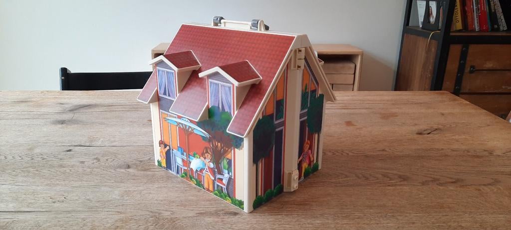 Meeneem poppenhuis Playmobil, Ophalen, Gebruikt