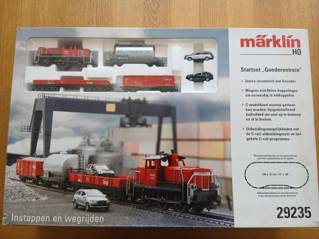 Marklin startset 29235, Hobby en Vrije tijd, Modeltreinen | H0, Zo goed als nieuw, Treinset, Wisselstroom, Märklin, Ophalen of Verzenden