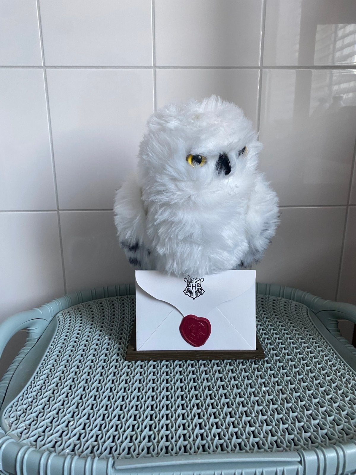 Hedwig uil harry potter, Verzamelen, Ophalen of Verzenden, Zo goed als nieuw, Overige typen