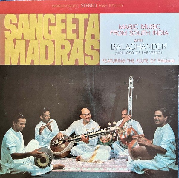 Sangeeta Madras Magic Music From South India (LP 1963), LP, Gebruikt, 12 inch, Indiaas