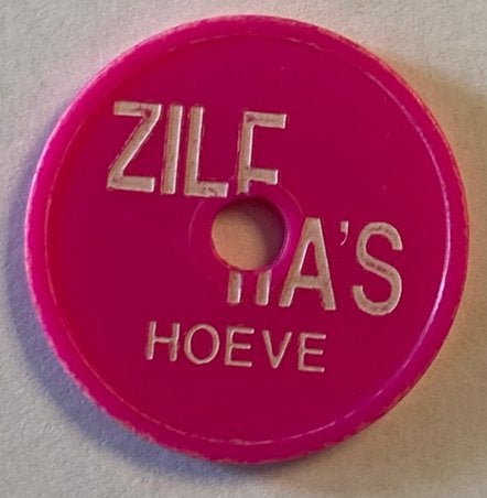 Betaalpenning manege Zilfia’s  Hoeve, Ophalen of Verzenden, Zo goed als nieuw