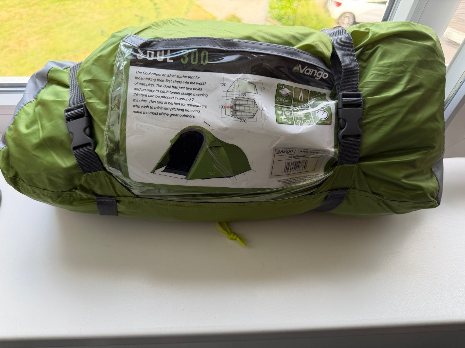 Vango Soul 300 Tent - Ideaal voor beginners, Caravans en Kamperen, Verzenden, Zo goed als nieuw, Tot en met 3