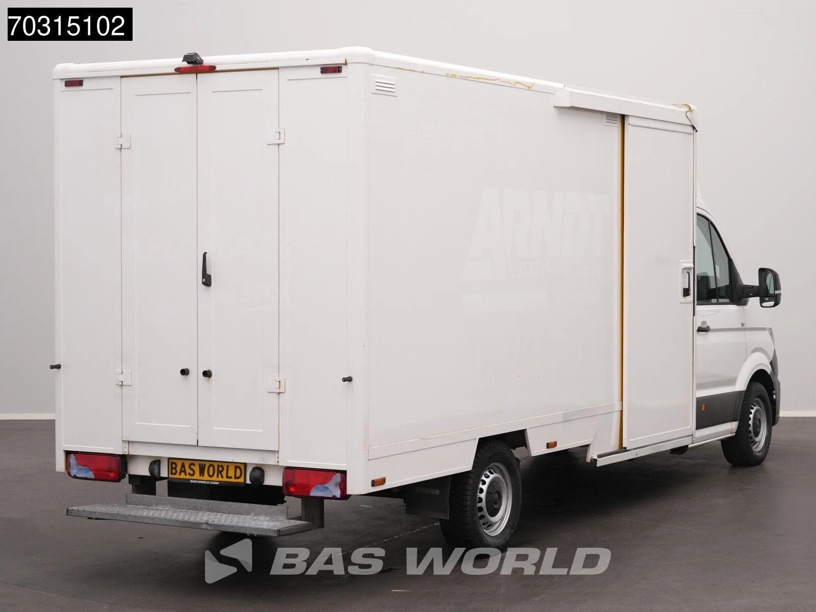 MAN TGE 3.100 Bakwagen Verkoopwagen Foodtruck Meubelbak Koff, Stof, Gebruikt, Euro 6, 4 cilinders