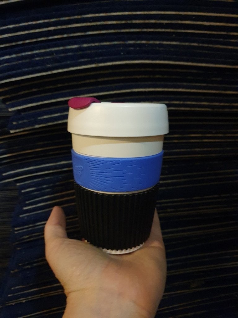 Keepcup, meeneembeker, to go beker, reusable cup, Huis en Inrichting, Keuken | Servies, Overige materialen, Ophalen of Verzenden