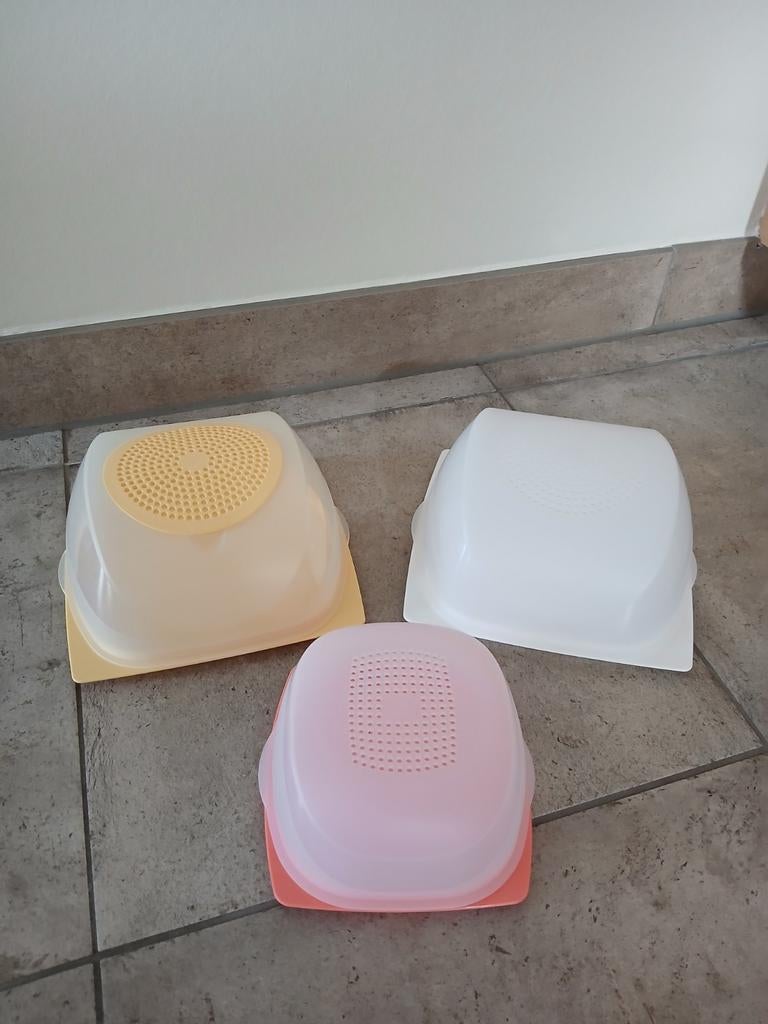Tupperware kaasdoos, cheese smart, venti smart, Kaasstolp, Ophalen of Verzenden, Zo goed als nieuw, Oranje, Overige typen
