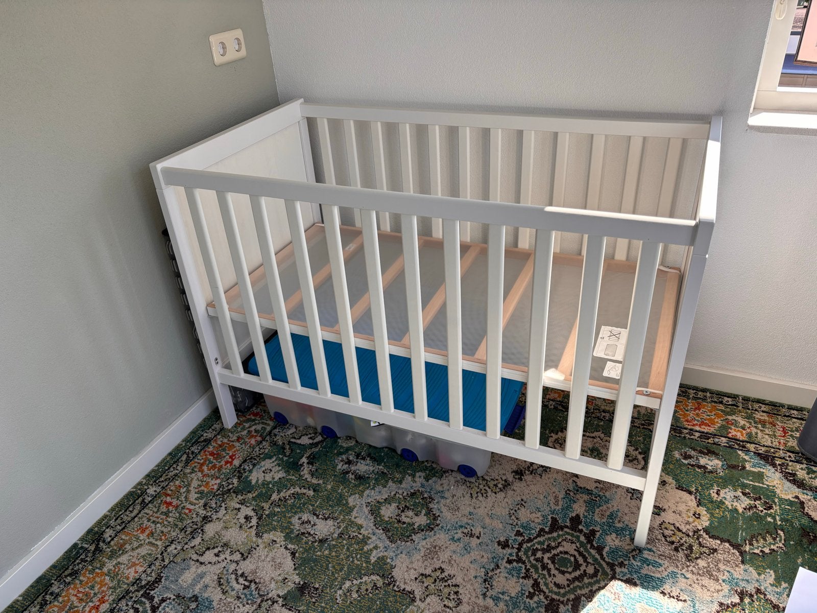 Ikea Sundvik Ledikant 60x120 - Zo goed als nieuw, Ophalen of Verzenden, Zo goed als nieuw, Ledikant