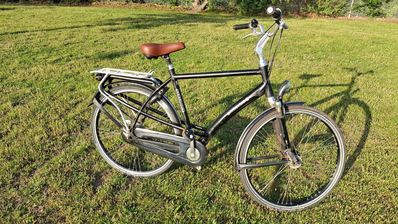 Batavus Mambo 7 Herenfiets - Zwart, Gebruikt, Ophalen, Velgrem, Versnellingen, Batavus