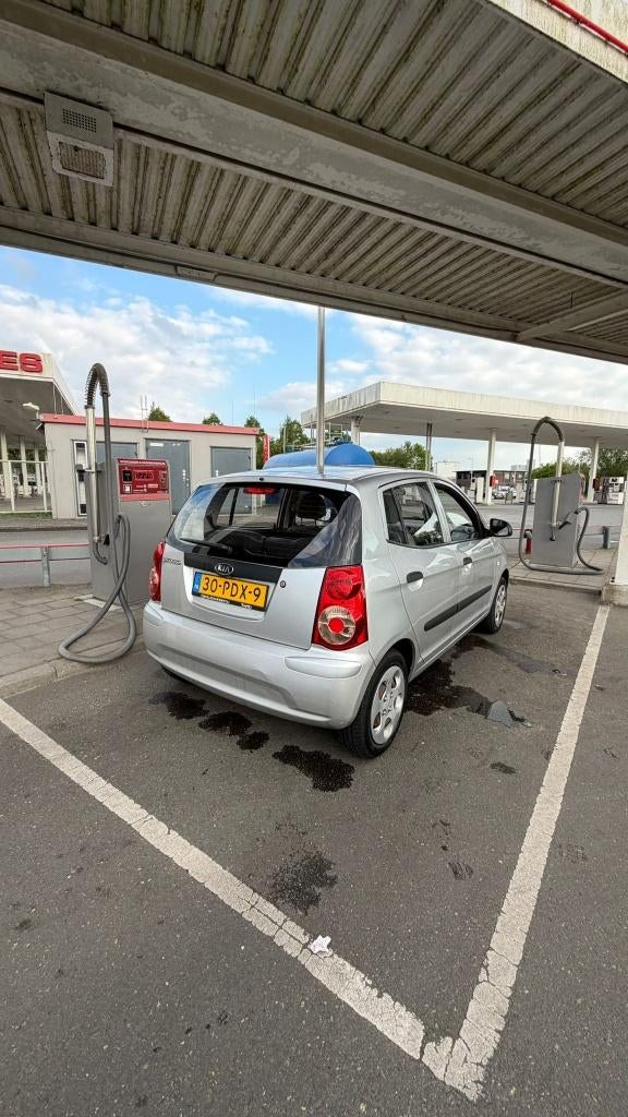 Kia Picanto 1.0 2011 Grijs, Auto's, 4 cilinders, Origineel Nederlands, 823 kg, Handgeschakeld