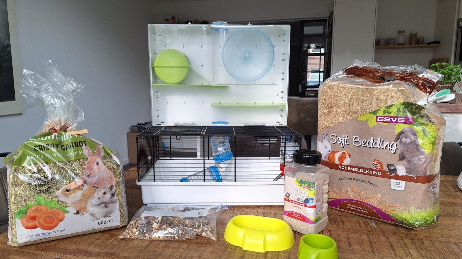 Hamsterkooi ( met toebehoren), Dieren en Toebehoren, Ophalen