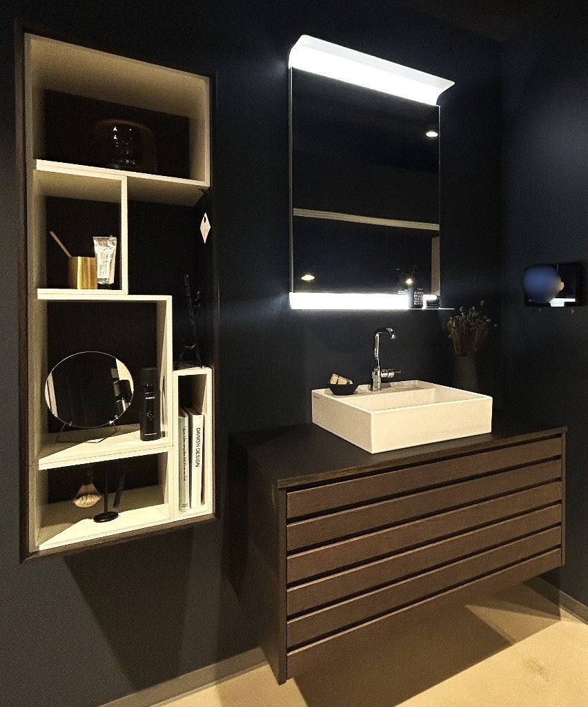 CIMA Dark Oak Showroom Badmeubel, Huis en Inrichting, Badkamer | Complete badkamers, Ophalen, Nieuw