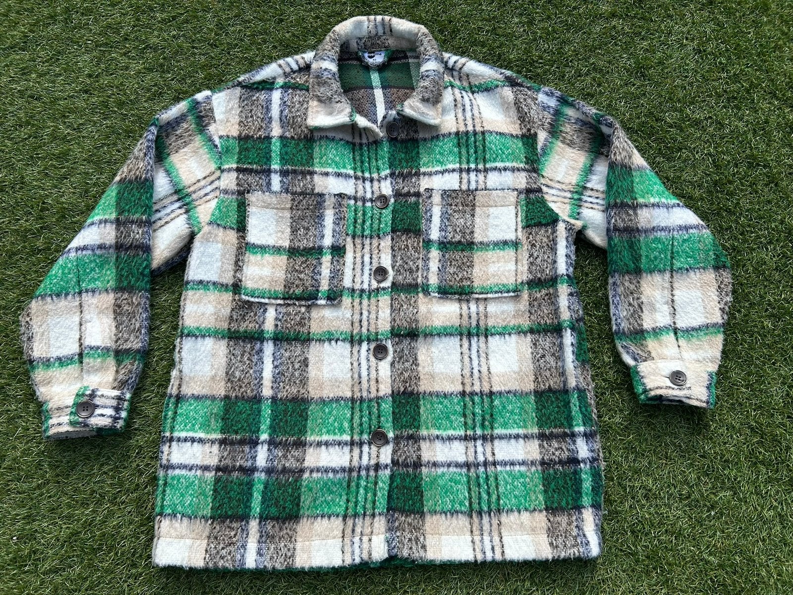 Leuke tussenjas / blouse maat L (40/42), Ophalen of Verzenden, Zo goed als nieuw, Maat 42/44 (L), Meerkleurig