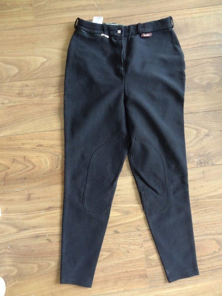 Horka rijbroek, Dieren en Toebehoren, Paardrijkleding, Gebruikt, Ophalen of Verzenden, Zwart, S