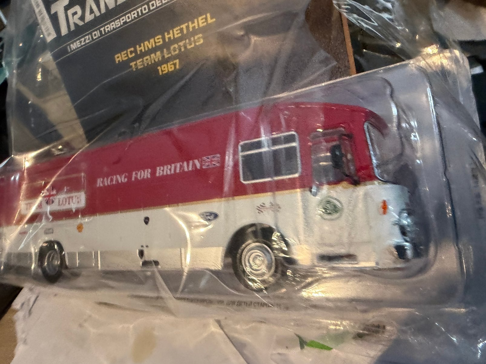 Ceintauria 1/43 Lotus Ford Racing Transporter, Overige merken, Nieuw, Ophalen of Verzenden, Bus of Vrachtwagen