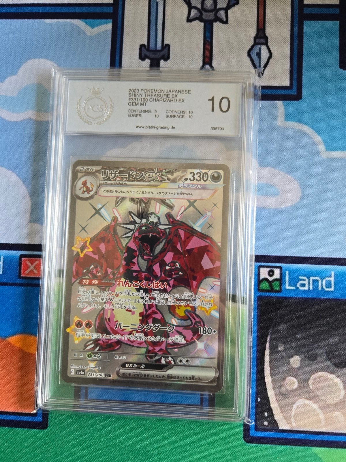 Charizard ex 10 (PGS Graded) - Pokemon Kaart, Hobby en Vrije tijd, Verzamelkaartspellen | Pokémon, Ophalen of Verzenden