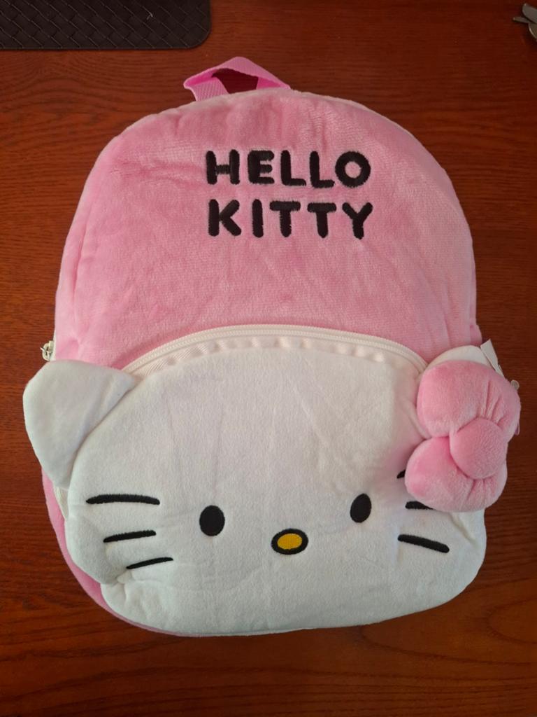 Pluche Hello Kitty-rugzak, Kinderen en Baby's, Kinderspulletjes, Ophalen of Verzenden, Nieuw