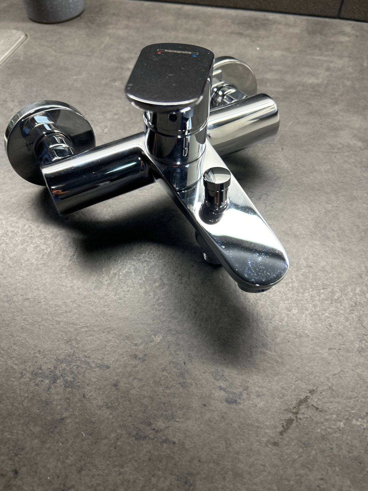 Hansgrohe Badkraan - Chroom, Huis en Inrichting, Ophalen, Gebruikt, Met bad