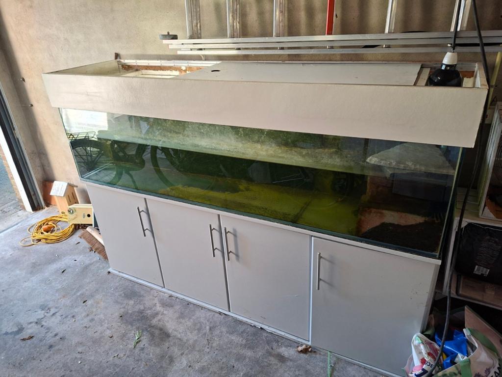 Aquarium 200x50x50, Ophalen, Zo goed als nieuw, Leeg aquarium
