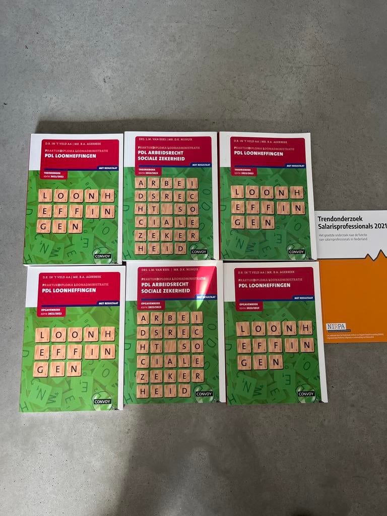 PDL Loonheffingen & Arbeidsrecht Sociale Zekerheid Boeken, Ophalen of Verzenden, Gamma, Zo goed als nieuw, MBO