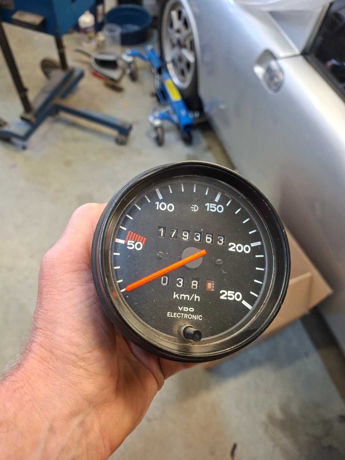 Porsche 911 g model VDO Elektronische Snelheidsmeter, Ophalen of Verzenden, Gebruikt, Oldtimer onderdelen