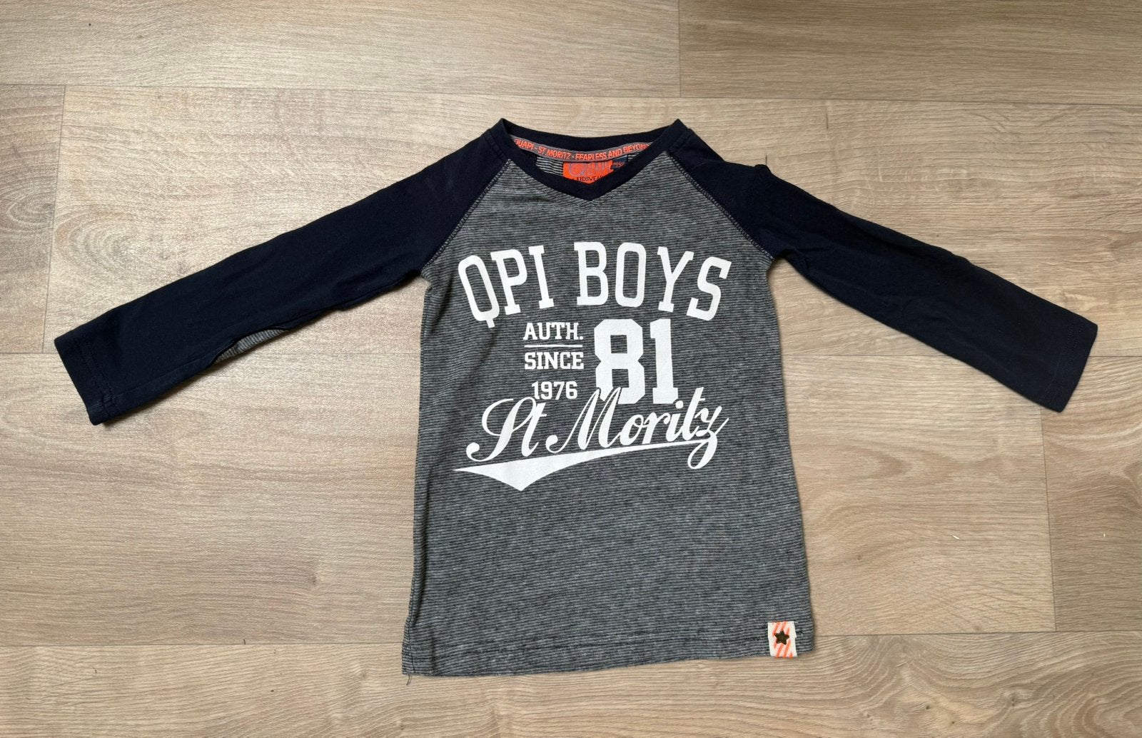 Leuke longsleeve  Quapi  maat 86/92, Kinderen en Baby's, Babykleding | Maat 86, Ophalen of Verzenden, Zo goed als nieuw, Jongetje