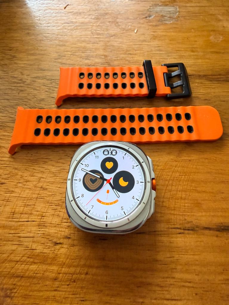 Samsung Galaxy Watch Ultra Titanium Wit, 64 GB, Ophalen, Zo goed als nieuw, Zwart