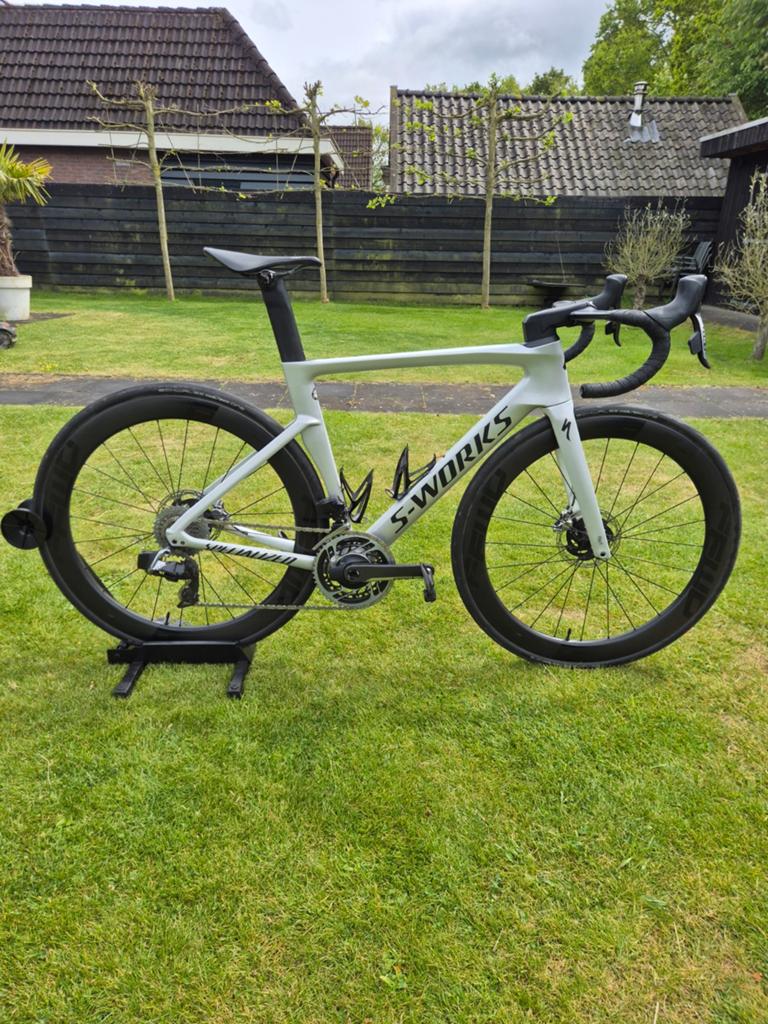 Specialized Sworks Venge 54 SRAM RED AXS FFWD CERAMIC SPEED, Carbon, Zo goed als nieuw, Meer dan 20 versnellingen, 53 tot 57 cm