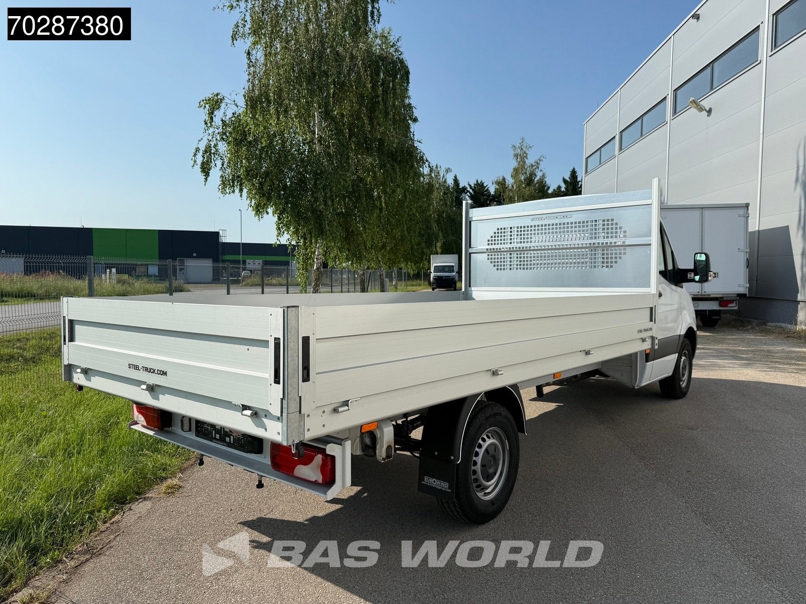 Mercedes Sprinter 317 CDI Open Laadbak Airco Cruise MBUX Car, Auto's, Stof, Euro 6, 4 cilinders, Multifunctioneel stuurwiel