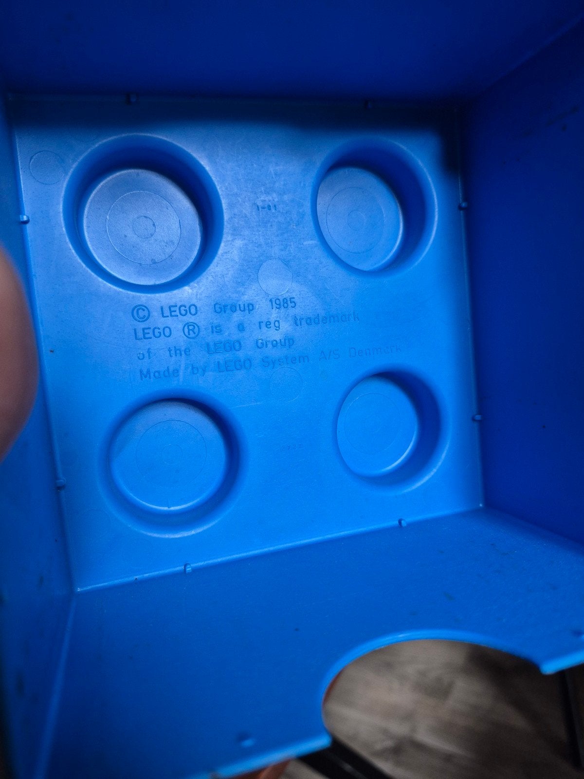 Originele Lego broodtrommel box uit 1985, Ophalen of Verzenden, Gebruikt, Overige typen, Lego