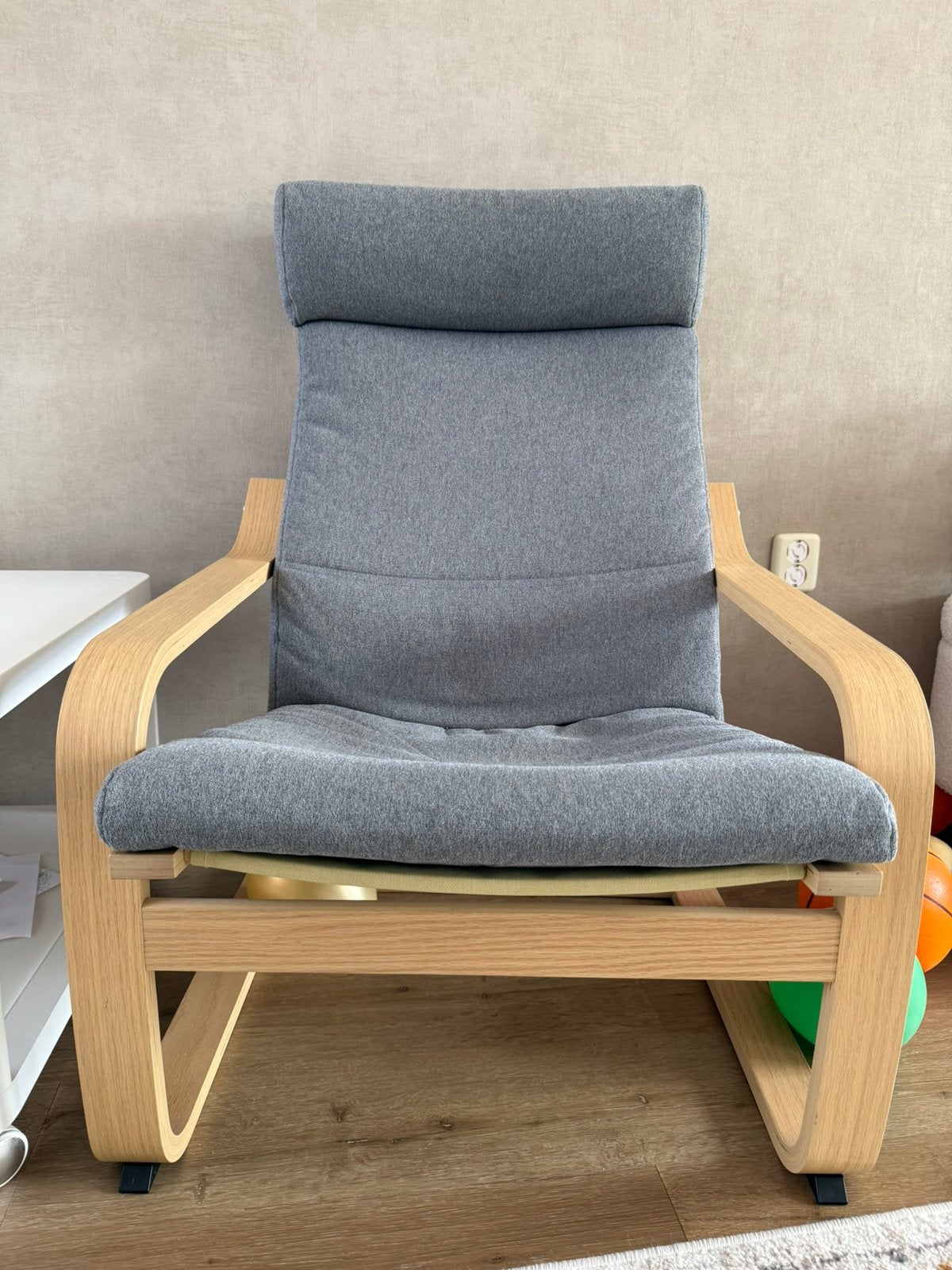 Armchair, Huis en Inrichting, Stoelen, Ophalen, Zo goed als nieuw, Wit, Eén