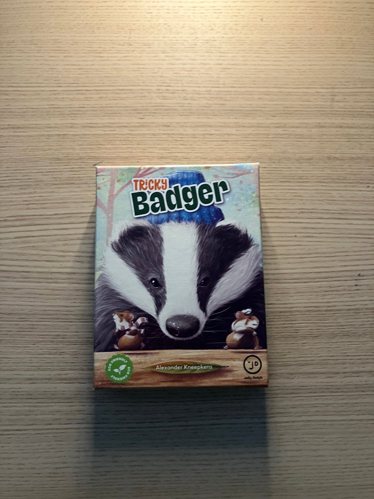 Tricky Badger - Kaartspel voor het hele gezin, Hobby en Vrije tijd, Een of twee spelers, Ophalen of Verzenden, Zo goed als nieuw