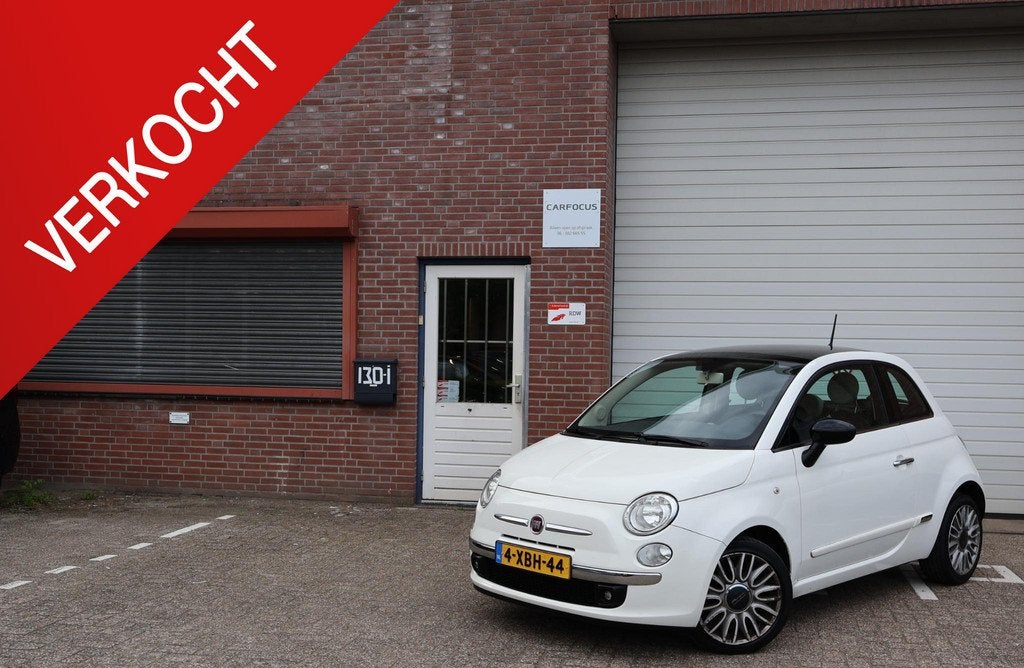 Fiat 500 0.9 TwinAir Turbo Cult 1e eigenaar Pano NAP Airco P, Auto's, Fiat, Voorwielaandrijving, Gebruikt, Bedrijf, Handgeschakeld