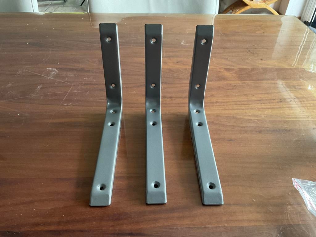 3 x plankdrager Duraline Cantilever Mat Silver 15 x 20 cm, Ophalen of Verzenden, Zo goed als nieuw