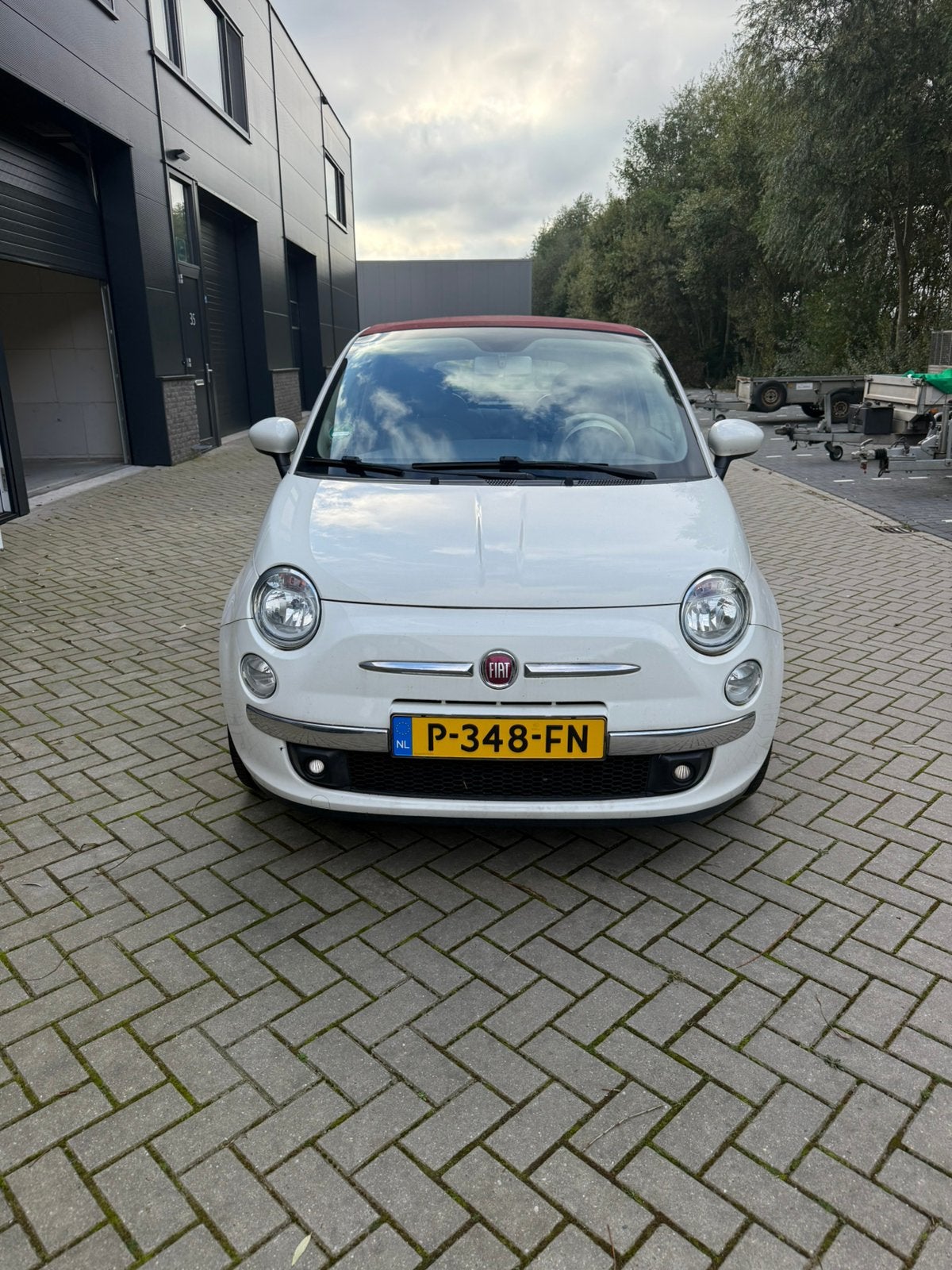 Fiat 500C 1.2 Lounge | 2015 | Cabrio | APK 2027, Auto's, Voorwielaandrijving, 4 cilinders, Wit, Handgeschakeld