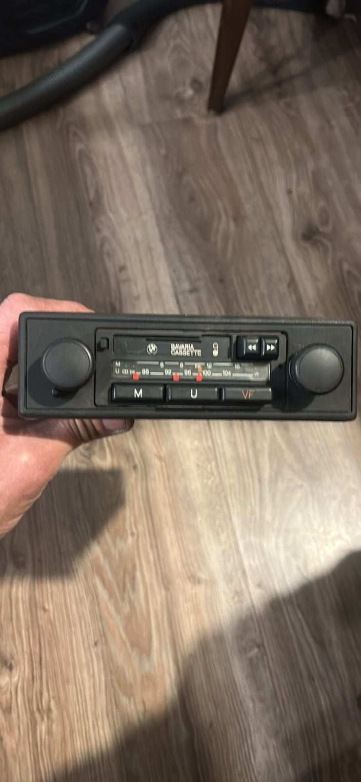 BMW Bavaria Cassette Autoradio - Vintage 1983, Ophalen of Verzenden, Gebruikt