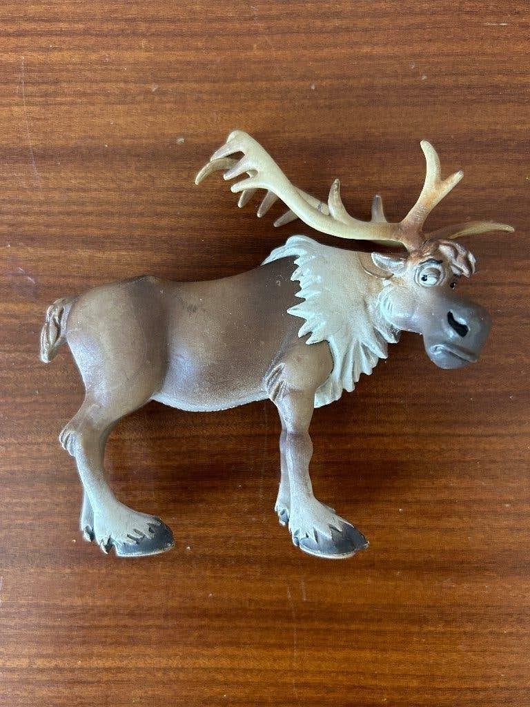 Disney BULLYLAND handprinted rendier FROZEN SVEN, Ophalen of Verzenden, Overige figuren, Zo goed als nieuw, Beeldje of Figuurtje