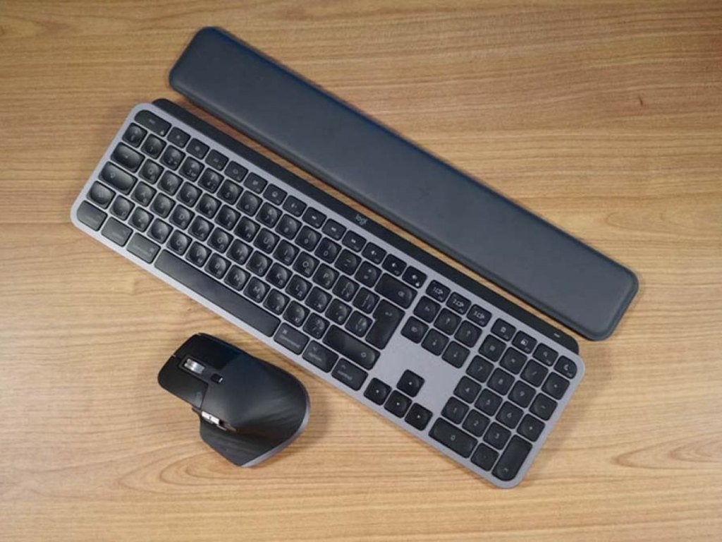 Logitech MX KeysS Combo Windows QWERTY met MX Master 3S muis, Zo goed als nieuw, Topset@topset.nl, Topset@topset.nl, Toetsenbord en muis-set