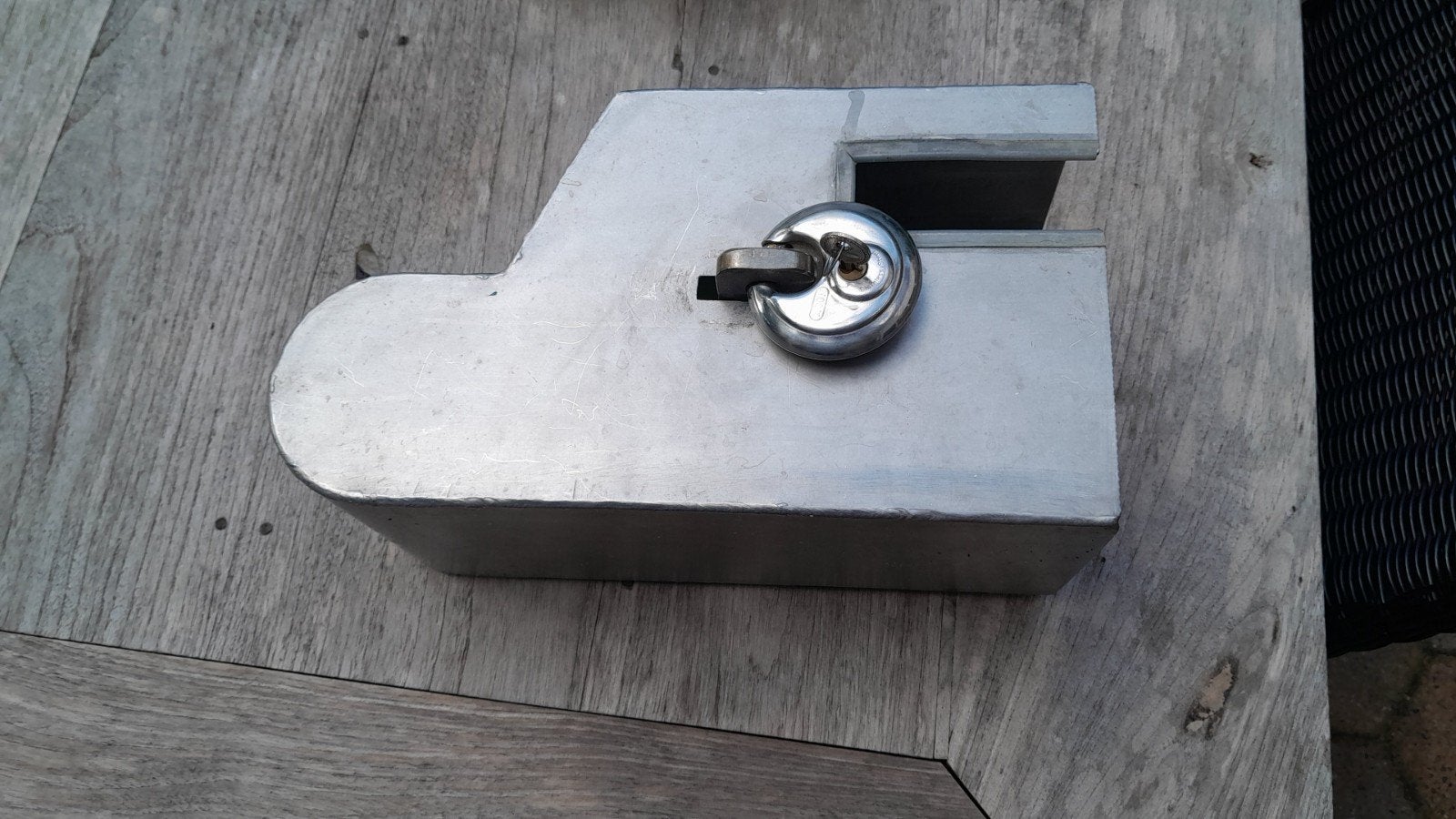 Robuust Disselslot voor Trailer/Caravan, Ophalen of Verzenden, Gebruikt
