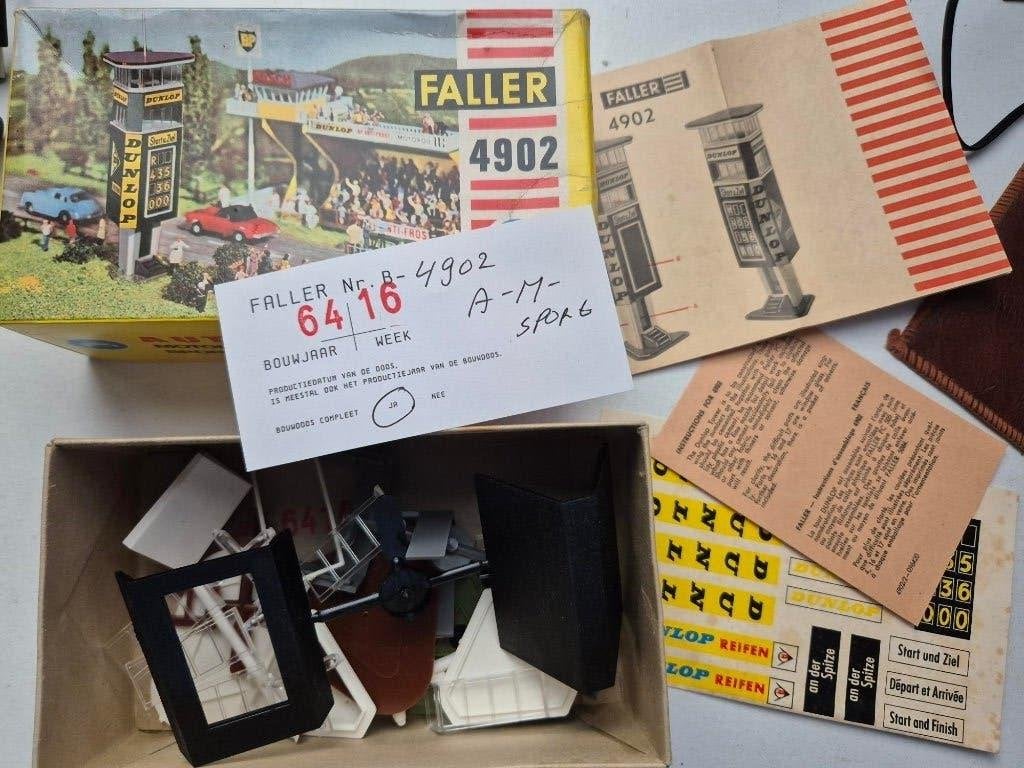 Faller AMS 4902 - NOS - Dunlop Toren - met Doosje!, Overige merken, Gebruikt, Onderdelen, Ophalen of Verzenden
