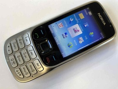 Nokia 6303 (RM-443)Klassieke Mobiele Telefoon, Gebruikt, Fysiek toetsenbord, Ophalen of Verzenden, Minder dan 3 megapixel