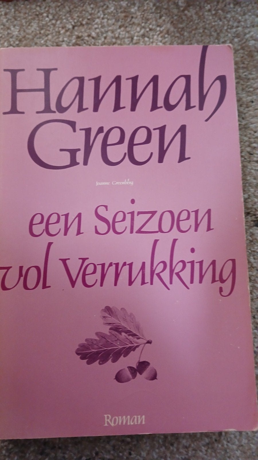 Hannah Green een seizoen vol verruking, Ophalen of Verzenden, Zo goed als nieuw