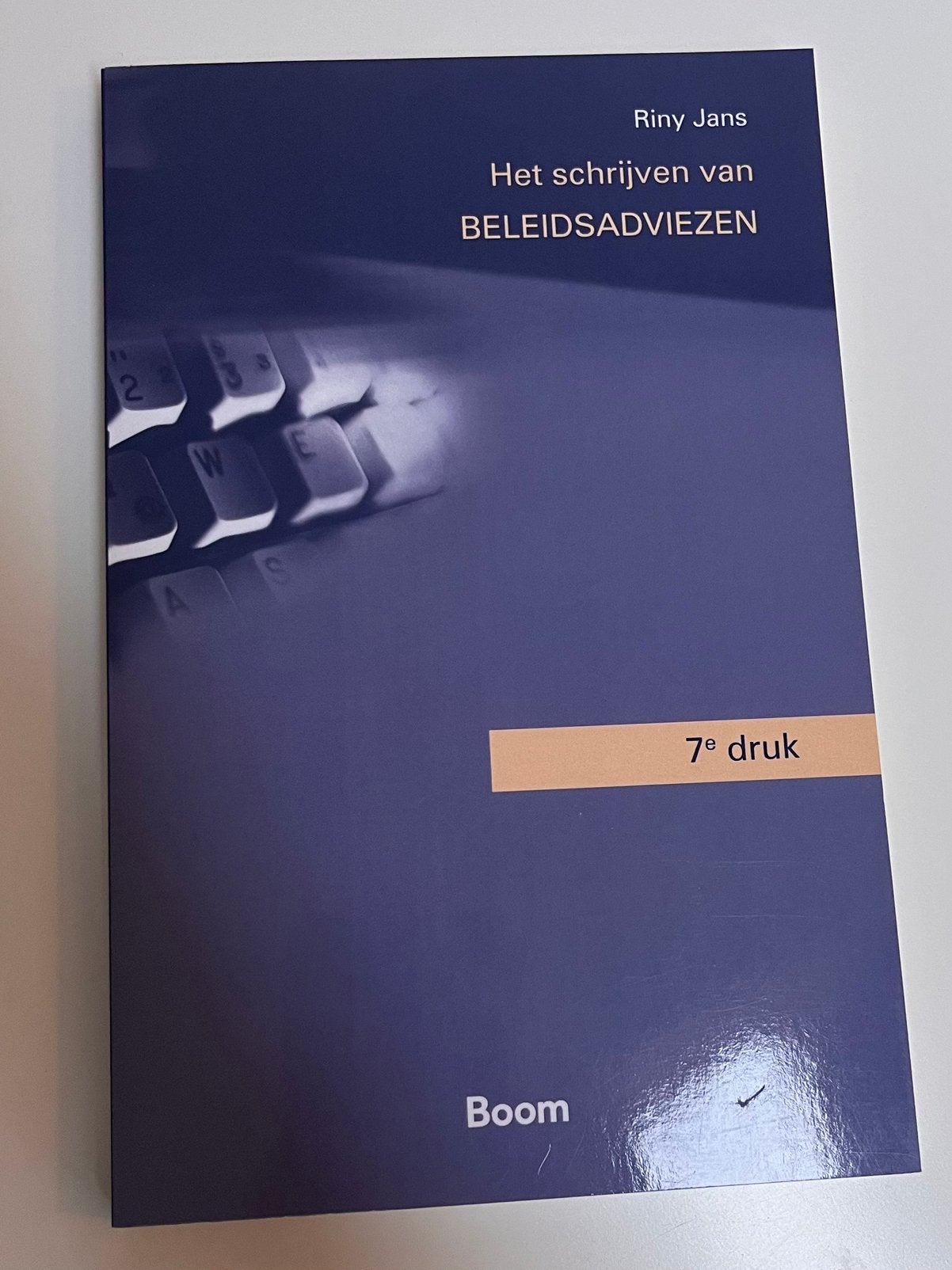 R. Jans - Het schrijven van beleidsadviezen. IVK, Alpha, Nieuw, R. Jans, HBO