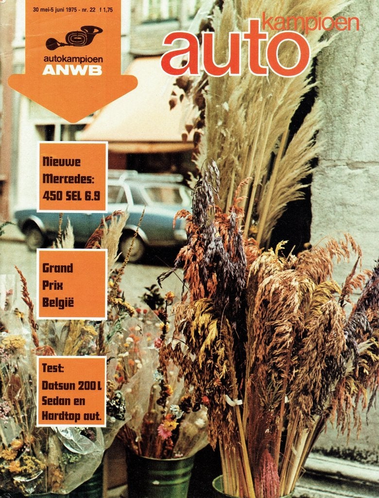 Autokampioen 1975 nr. 22 (o.a. Datsun 200 L Sedan & Hardtop), Verzenden, Gelezen, Algemeen