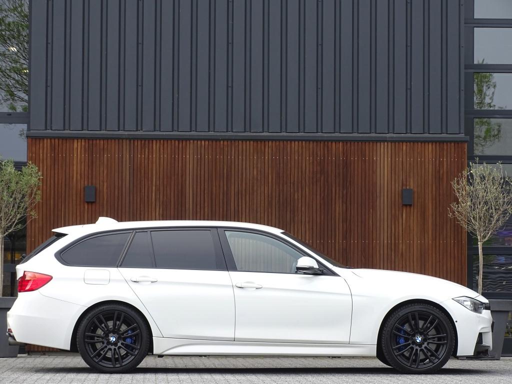 BMW 3 Serie Touring 335i xDr. TwinTurbo 306PK / High Exec /, Euro 5, Wit, Leder, 93 €/maand