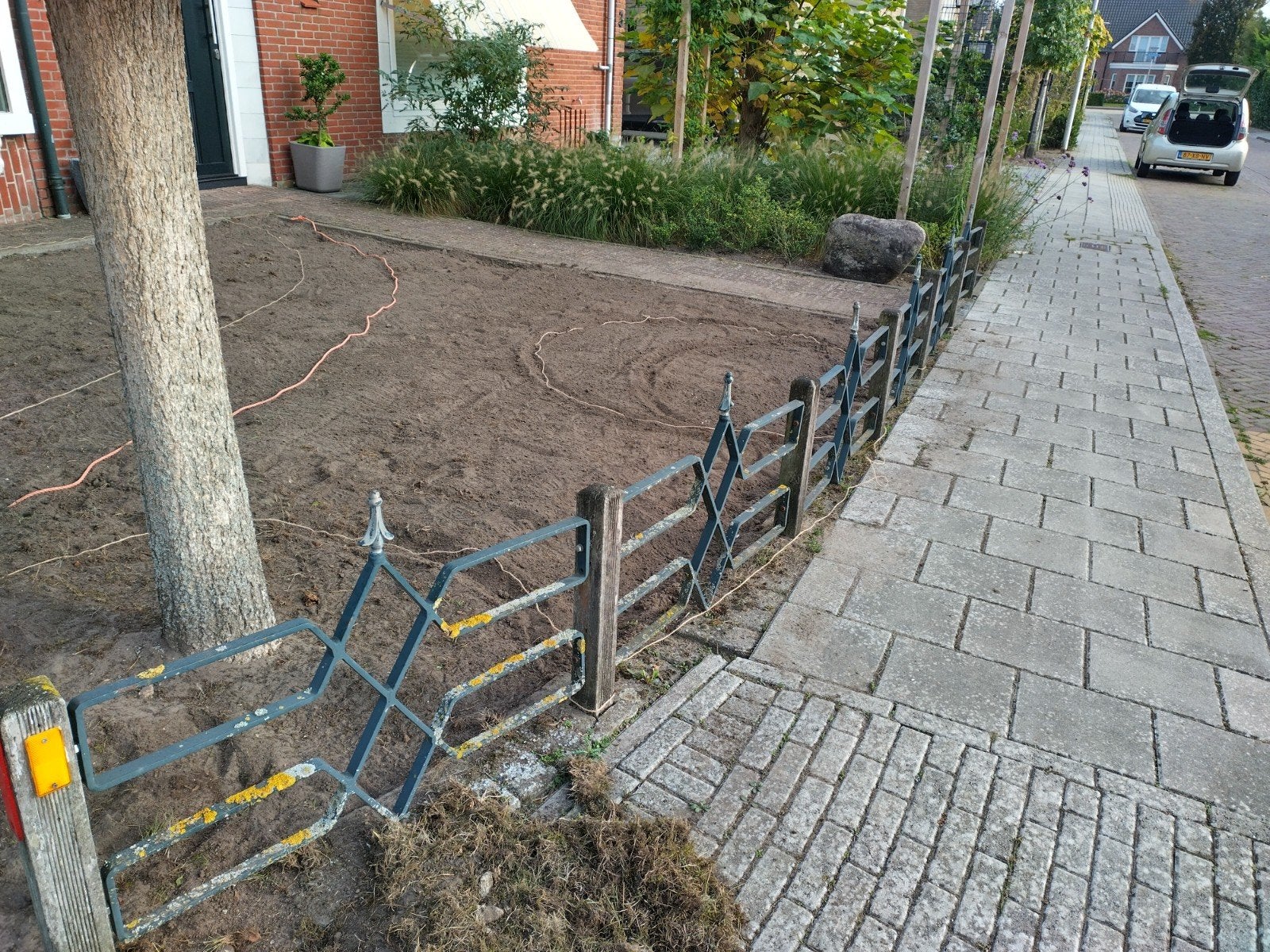Tuinhek, Tuin en Terras, Ophalen, IJzer, Draaipoort, Minder dan 100 cm
