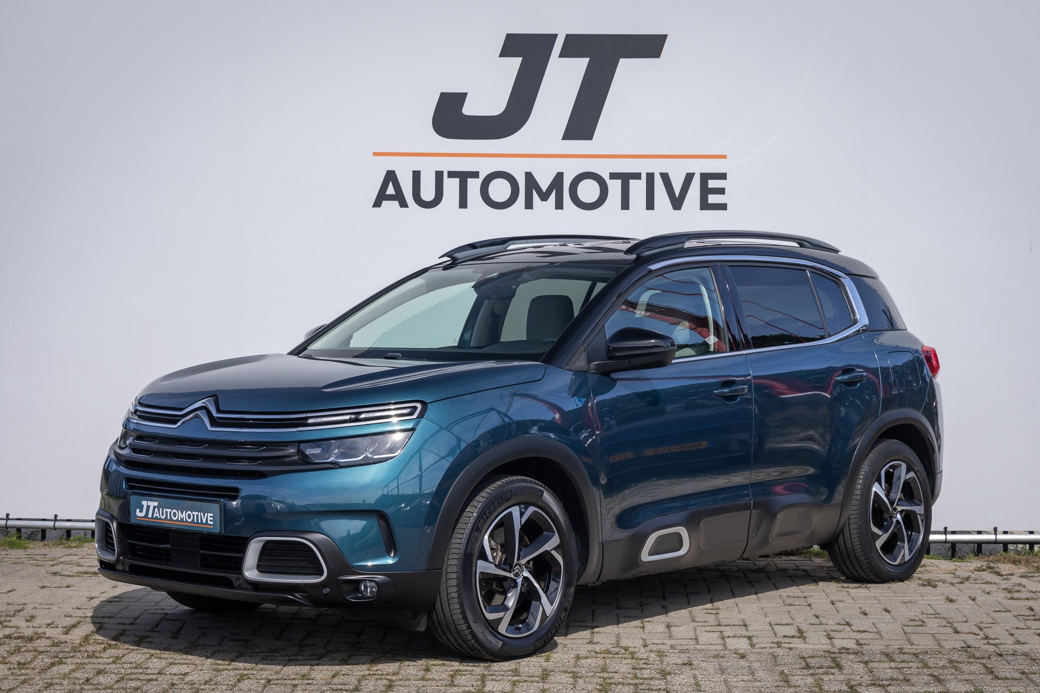 Citroën C5 Aircross 1.6 plug in hyb 225 Shin Half ledere be, Gebruikt, Euro 6, 4 cilinders, Automatische klimaatregeling