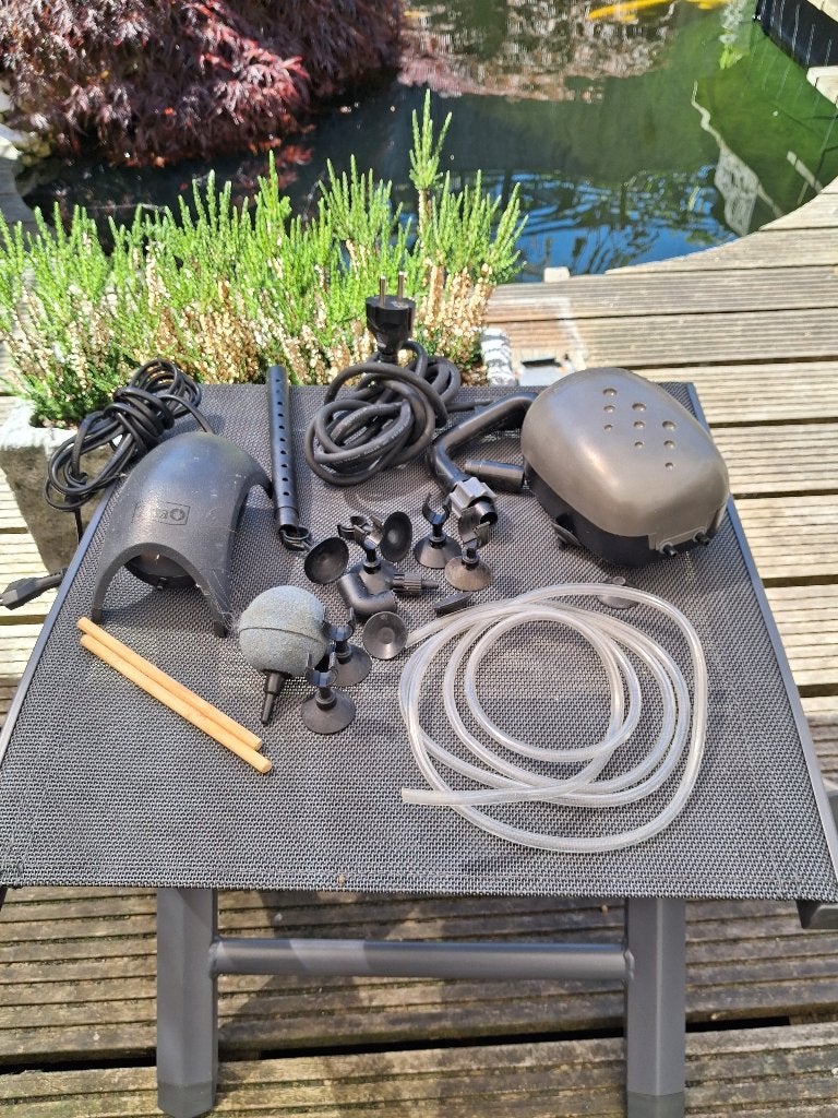 AQUARIUM MET TOEBEHOREN, Ophalen, Inclusief toebehoren, Gebruikt, Aquariummeubel