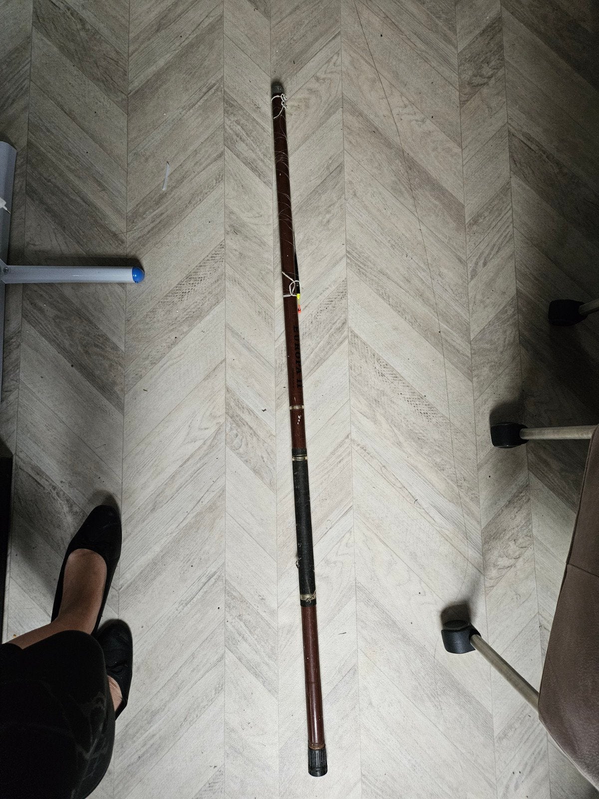 Europa II Vaste Hengel 4.00m - Gebruikt, Ophalen of Verzenden, Gebruikt, Vaste hengel